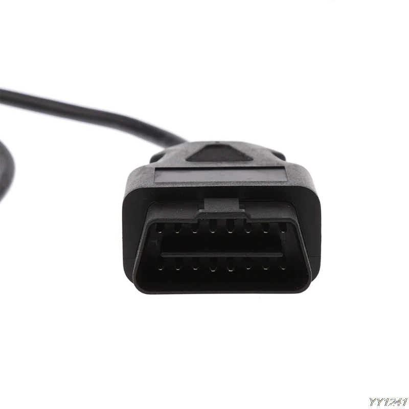Универсальный диагностический адаптер OBD 2 16PIN DB9 RS232 кабель для автомобиля