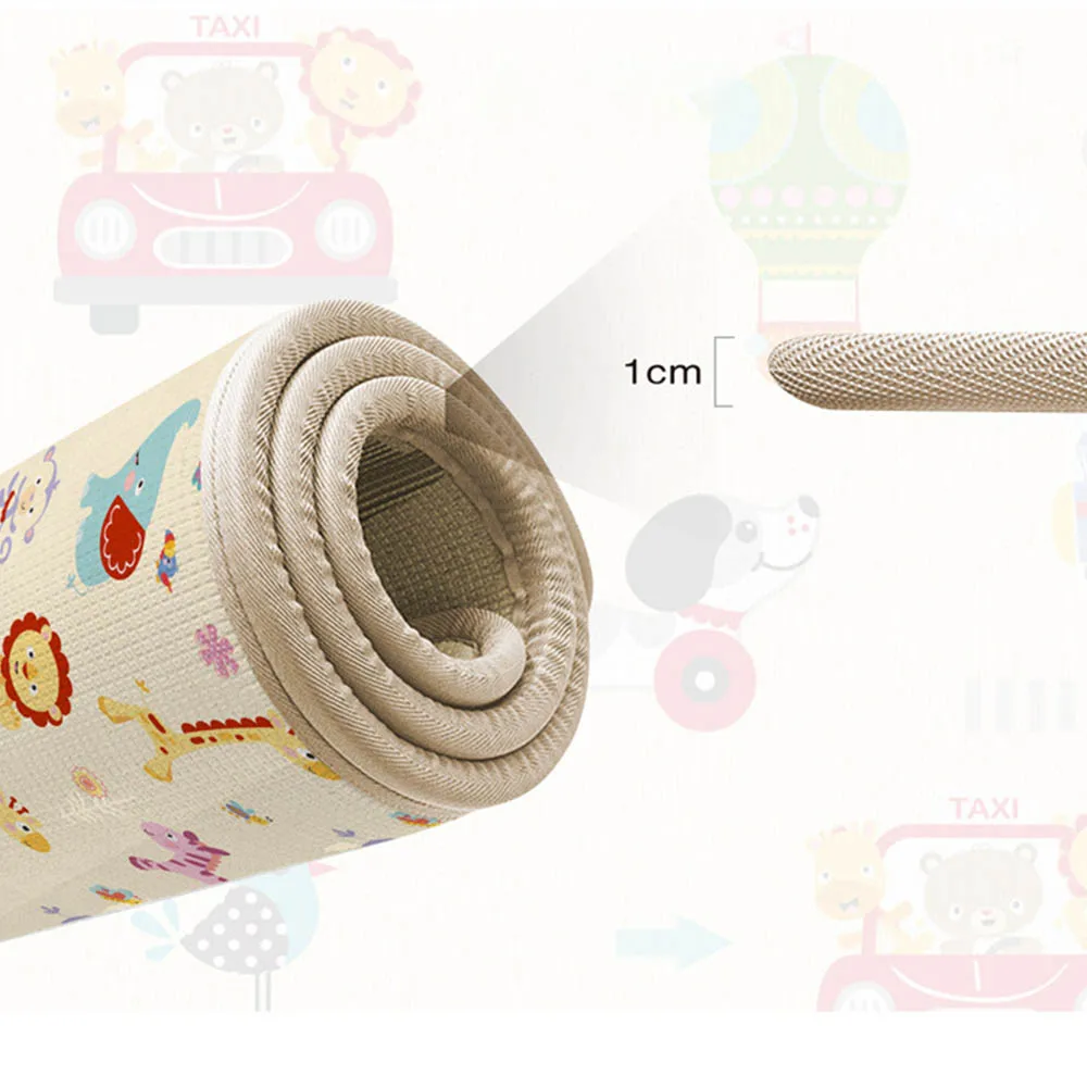 Baby Waterproof Indoor Carpet Play Anti-fall Crawling Mat Kids Foldable Area Rug | Игрушки и хобби