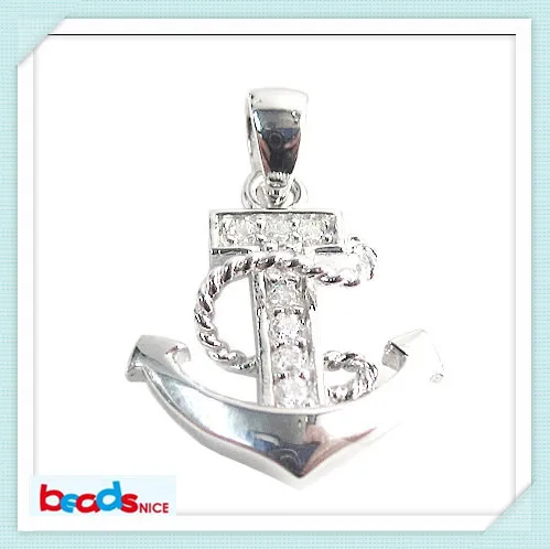 

Beadsnice ID26208 925 Sterling Silver Fashion Anchor Pendant
