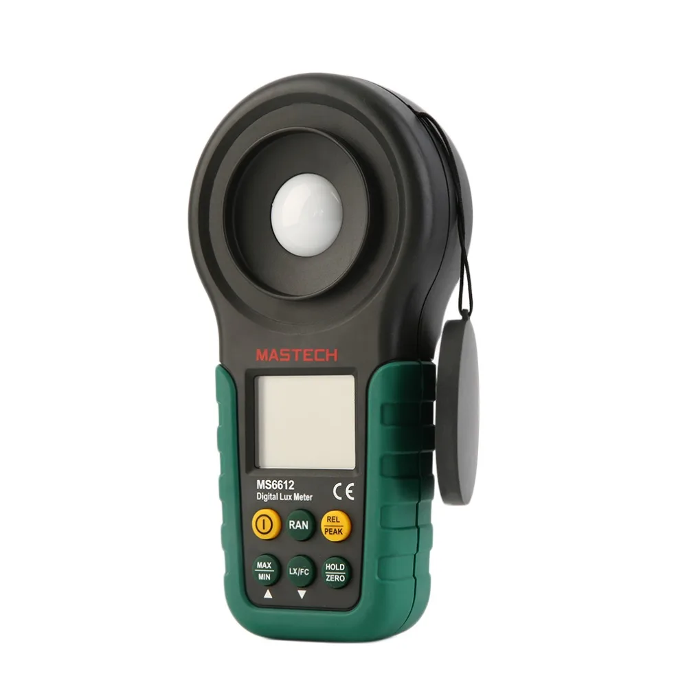 Acehe 200 000 люкс Light Meter Тесты Spectra диапазон Автоматической Цифровой Люксметр MS6612