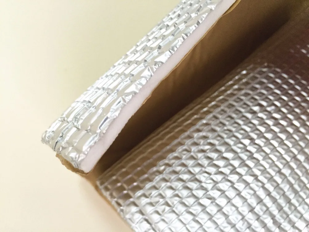 Звукоизоляционный демпфирующий звукоизоляционный материал алюминиевая фольга