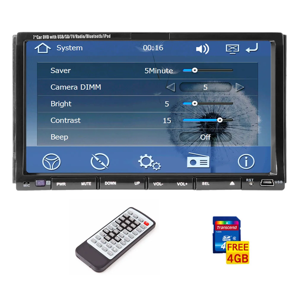 Авто Радио Win8 стерео эквалайзер Системы музыка GPS dvd-навигатор sub USB Двойной игрок