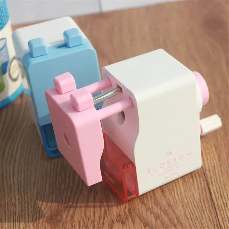 Coloffice Милая точилка для карандаша ручная карамельный цвет простой формы рукоятка