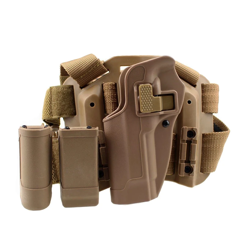 

Tactical Quick Drop Left Hand Leg Holster Gun Carry Case Pouch For Beretta M9 92 96 Hunting Shooting Gun Thigh Holster