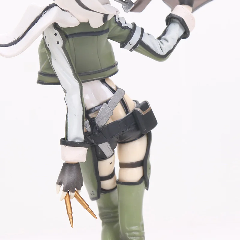 21 см аниме Sword Art Online Asada Shino фигурка САО II 3 издание Синон ПВХ фигурка Коллекция Модель игрушки куклы
