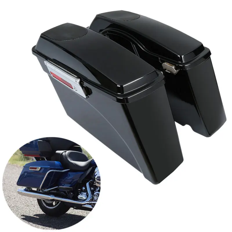 Жесткие сиденья для мотоцикла с 5x7 &quotкрышками динамиков Harley Touring Electra Road Glide 1993-2013