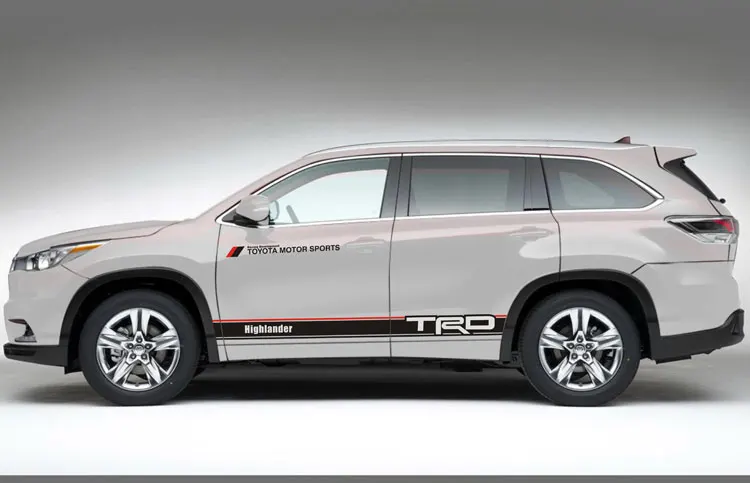 TAIYAO автомобильный Стайлинг спортивный автомобиль стикер для Toyota 2013- Highlander автомобильные аксессуары и наклейки авто стикер