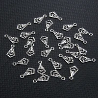 20pcslot stainless steel charms pendants for diy necklace bracelet jewelry making supplies accessories hand made 189mm