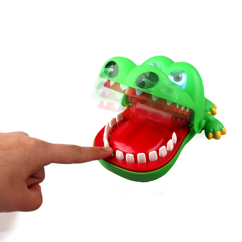 Розыгрыши игрушка крокодил дантист родитель-ребенок забавная игра семья