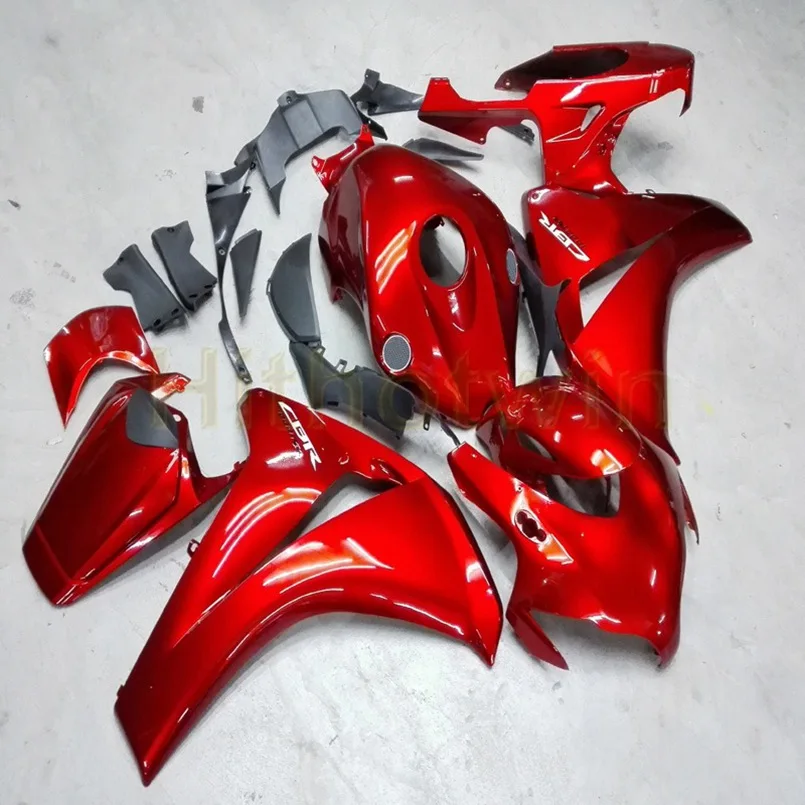 M Индивидуальные Обтекатели для HONDA CBR1000RR 2008 2009 2010 2011 мотор панели+ Botls+ литьевая форма синий белый - Цвет: M
