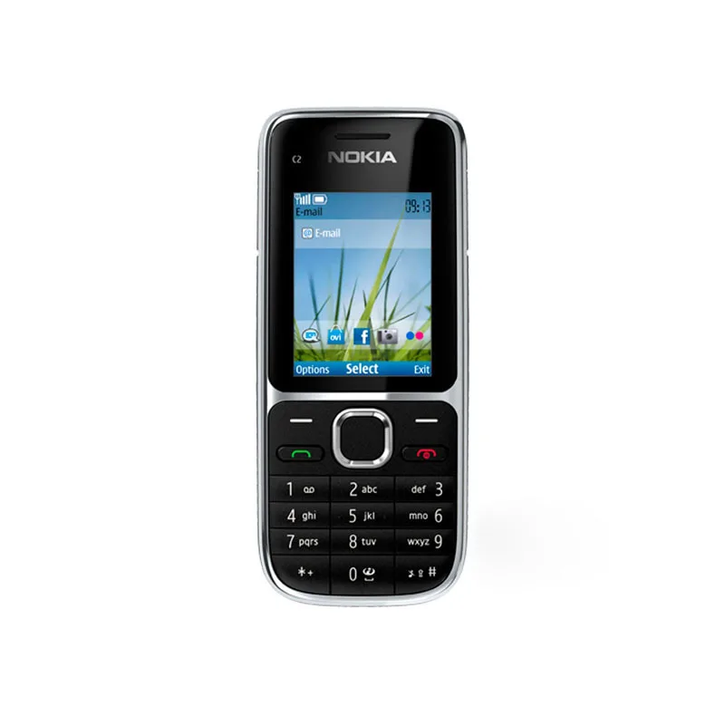 Сотовый телефон Nokia C2-01(английская клавиатура) разблокирован для GSM850/900/1800/1900 WCDMA900/1900/2100 восстановленные условия