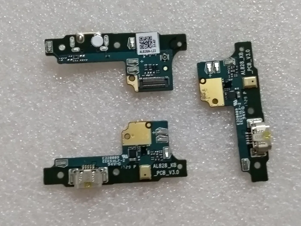 Для huawei Y6 MYA-L41 Micro USB разъем для микрофона Гибкая плата для зарядки гибкий кабель