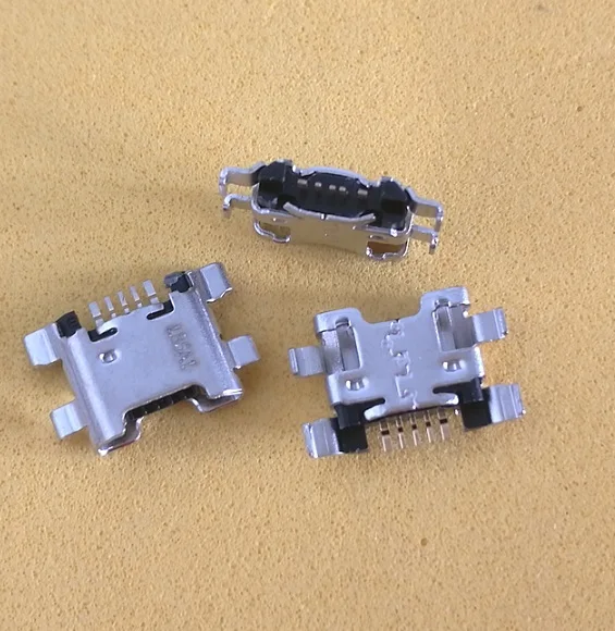 500 шт. разъем Micro USB для зарядки порта док-станции 5pin тяжелая пластина HUAWEI 7C 7S 7A 7X 8E