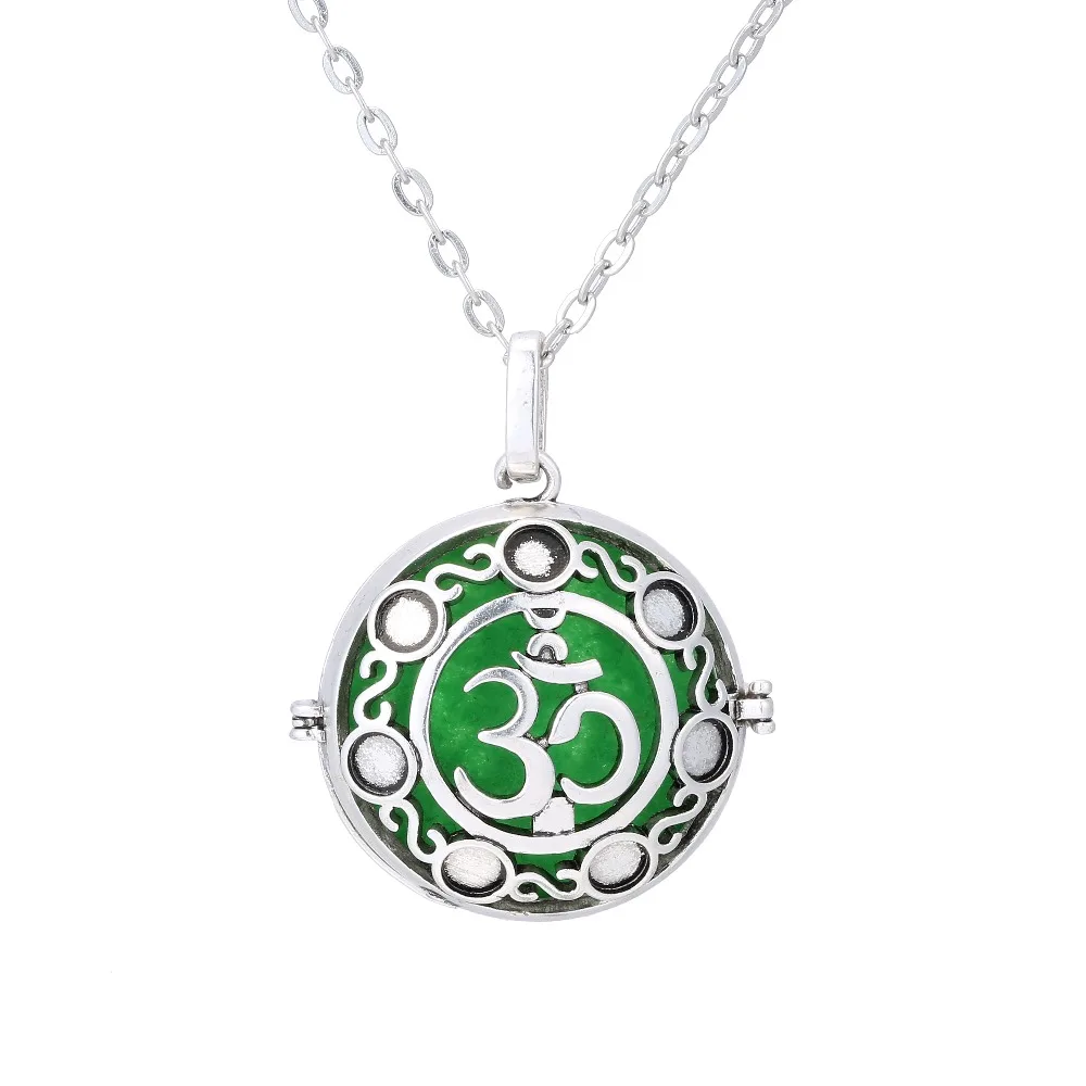 1 шт. открытое винтажное ожерелье Ароматерапия медальон эфирные масла духи кулон