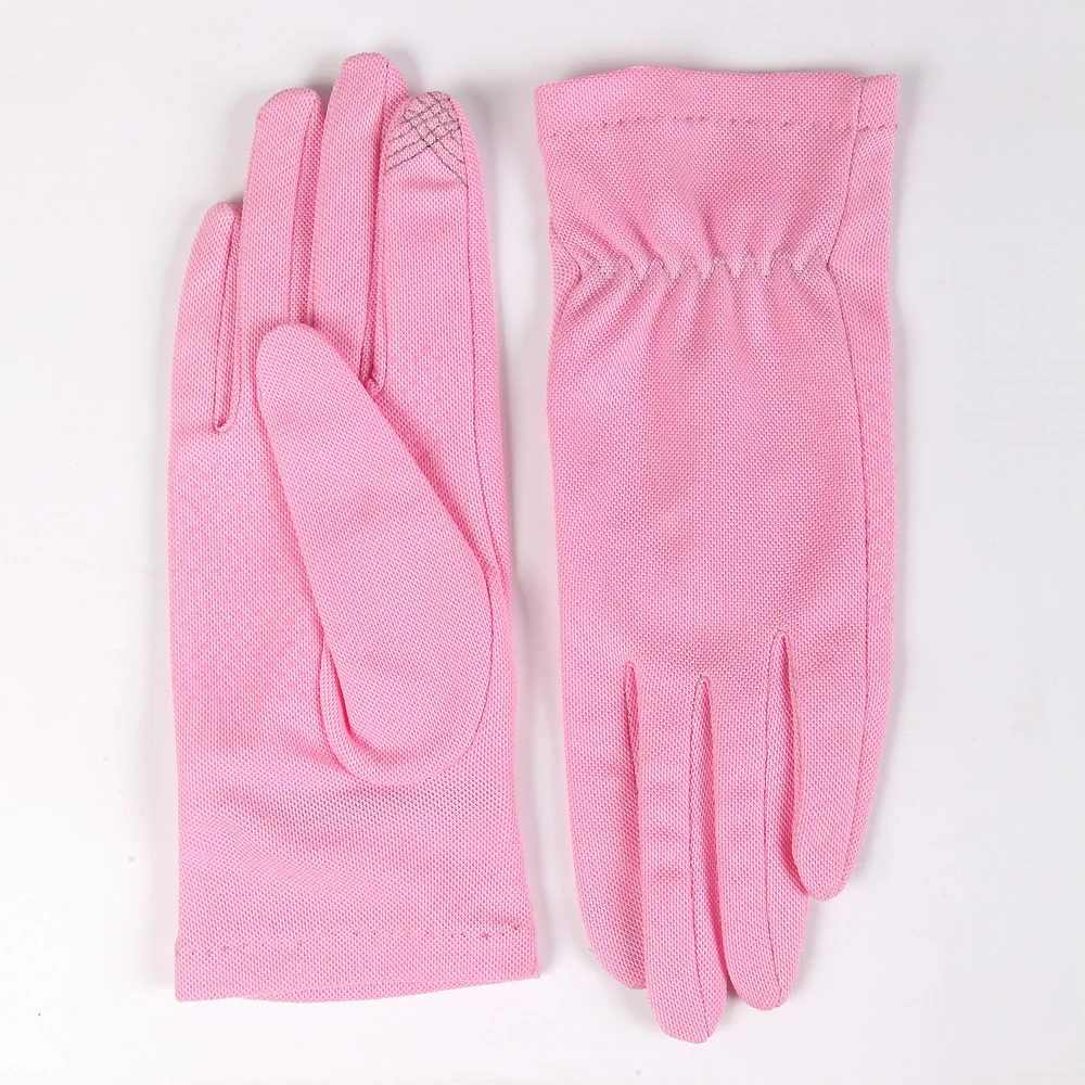 Перчатки для вождения женские солнцезащитные тонкие летние дышащие