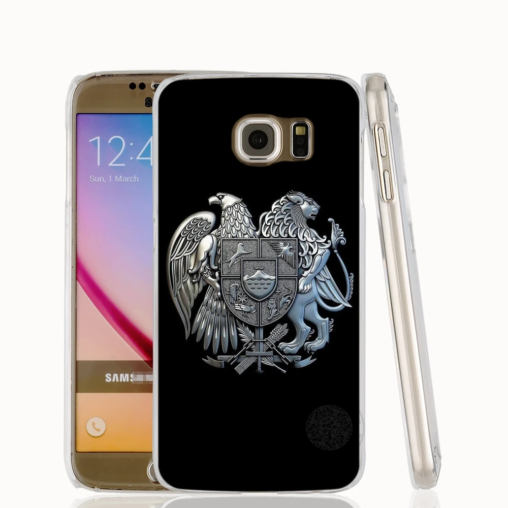 HAMEINUO чехол для сотового телефона с арменским флагом Samsung Galaxy S7 edge PLUS S8 S6 S5 S4 S3 MINI|cover