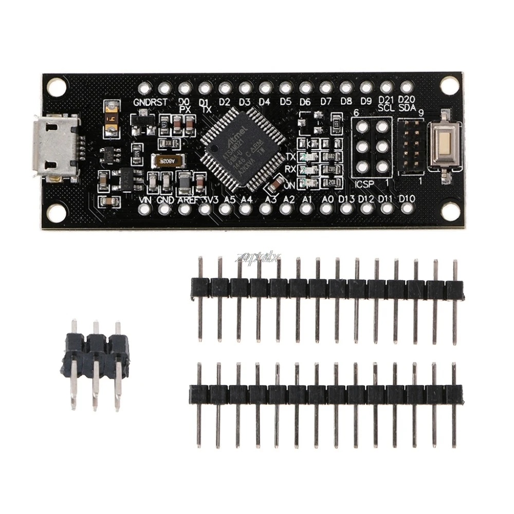 SAMD21 M0 Mini 32 бит ARM Cortex Core совместим с Zero Form Z10 Прямая поставка|Демонстрационные