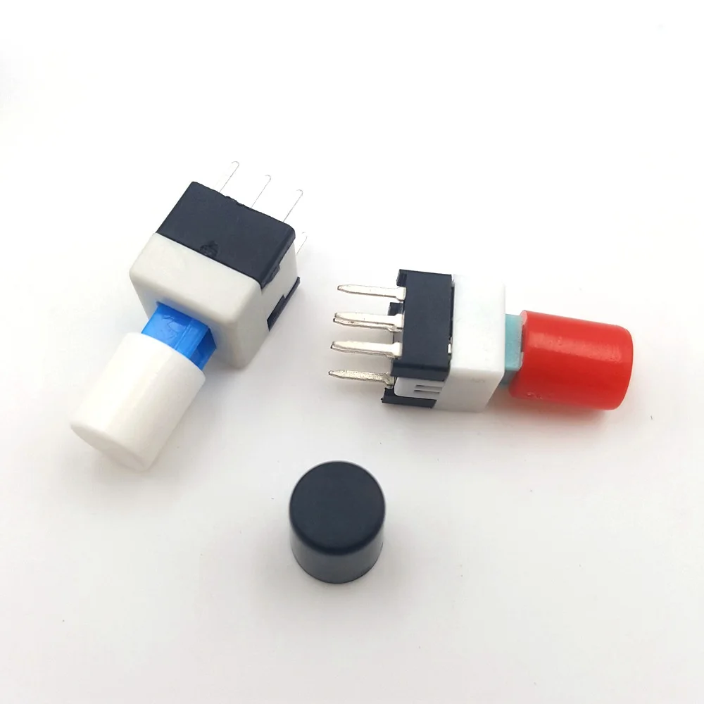 20 шт. автоматический замок/без блокировки 6Pin Микро Переключатель кнопочный