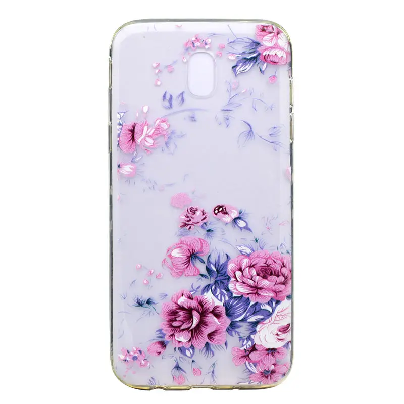 Силиконовый чехол-накладка из мягкого ТПУ чехол для телефона Samsung Galaxy J3 J7 J5 J530F J330F