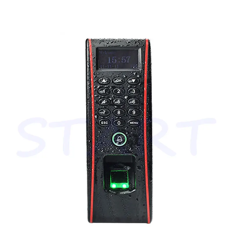 ZK TF1700 IP65 водонепроницаемая биометрическая система контроля доступа по