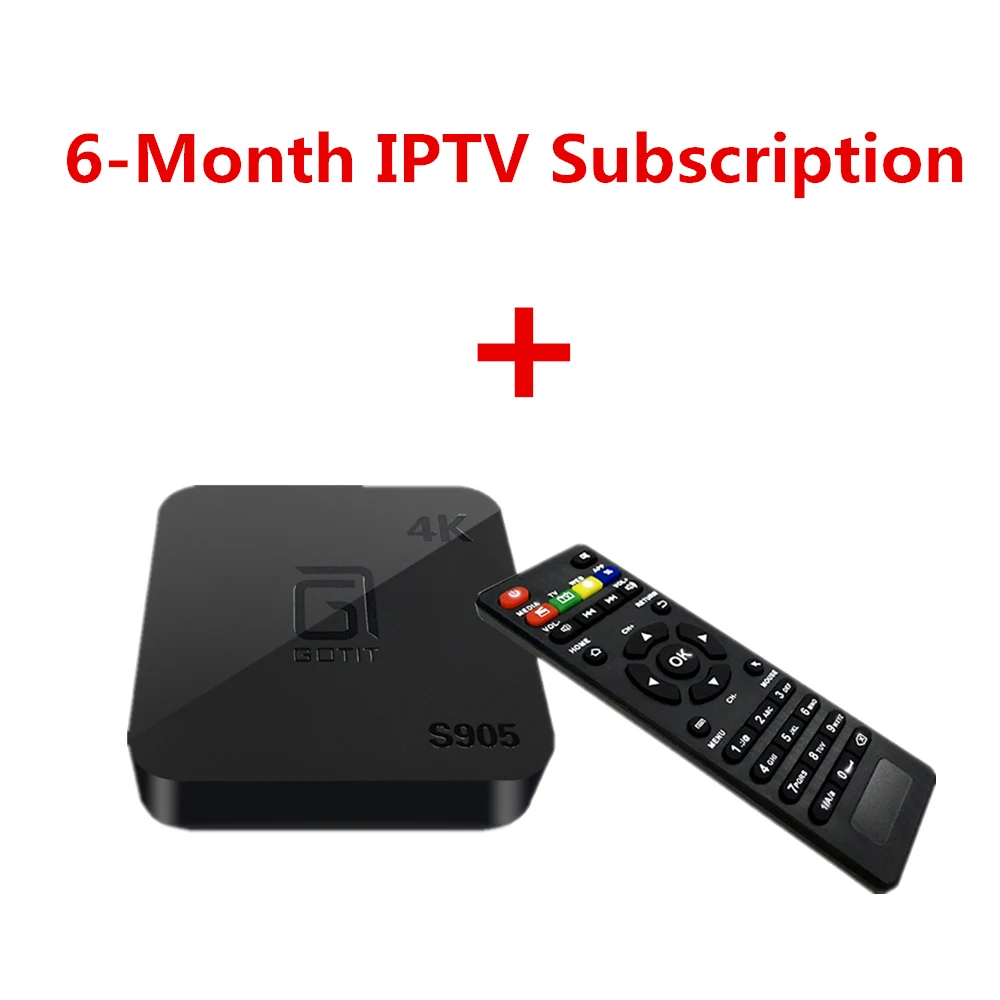 Лучший французский Gotit S905 я ТВ Android tv box с 1 год 1200+ Арабский, Францию, Бельгию, я ТВ товара Live ТВ smart set top tv box - Цвет: 1G 8G