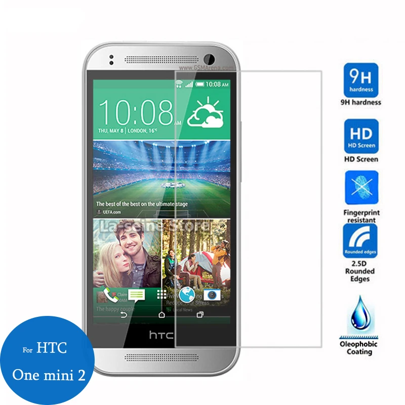 Защитная пленка для экрана из закаленного стекла Htc One Mini 2 5 9h OneMini2 Mini2 4 дюймов|glass