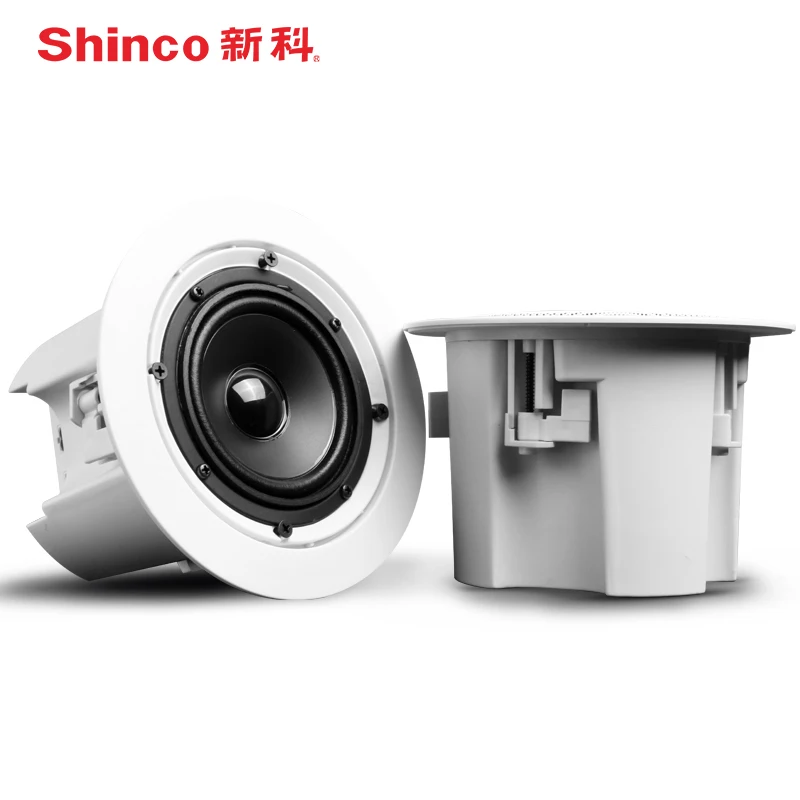 Bluetooth активные потолочные колонки Shin co стерео цифровая фотография круглая музыка