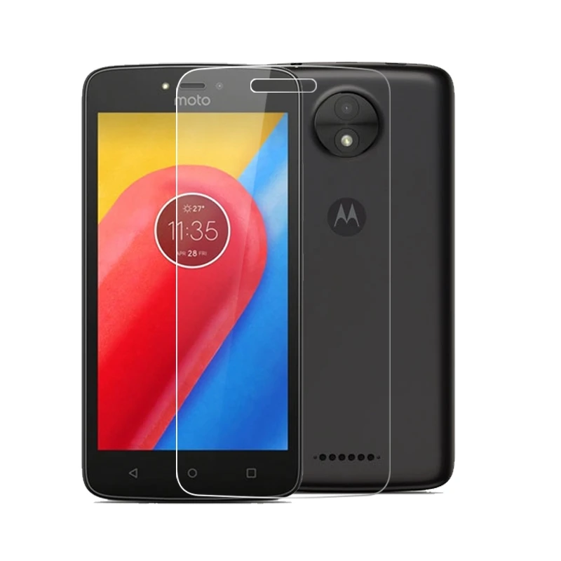 Экран протектор Закаленное Стекло для Motorola Moto C плюс Z Play Z2 играть E5 G6 спереди