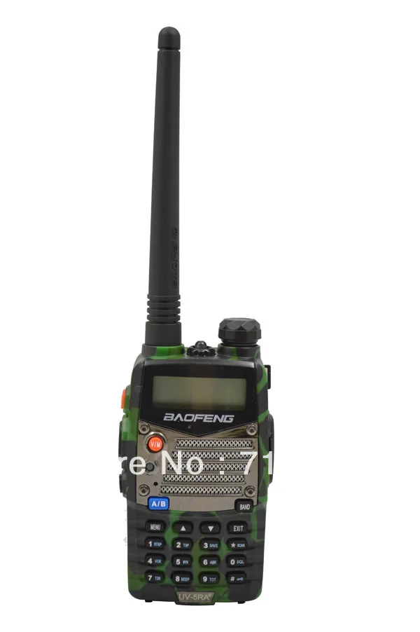 Baofeng UV-5RA + Плюс Радио VHF и UHF двухдиапазонный 4 Вт/1 Вт 128CH FM с бесплатным наушником