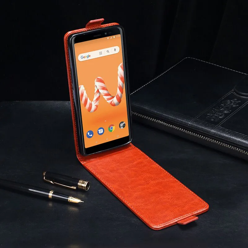 Для Wiko Sunny 3 Plus чехол Роскошный кожаный флип-чехол для защитный телефона задняя