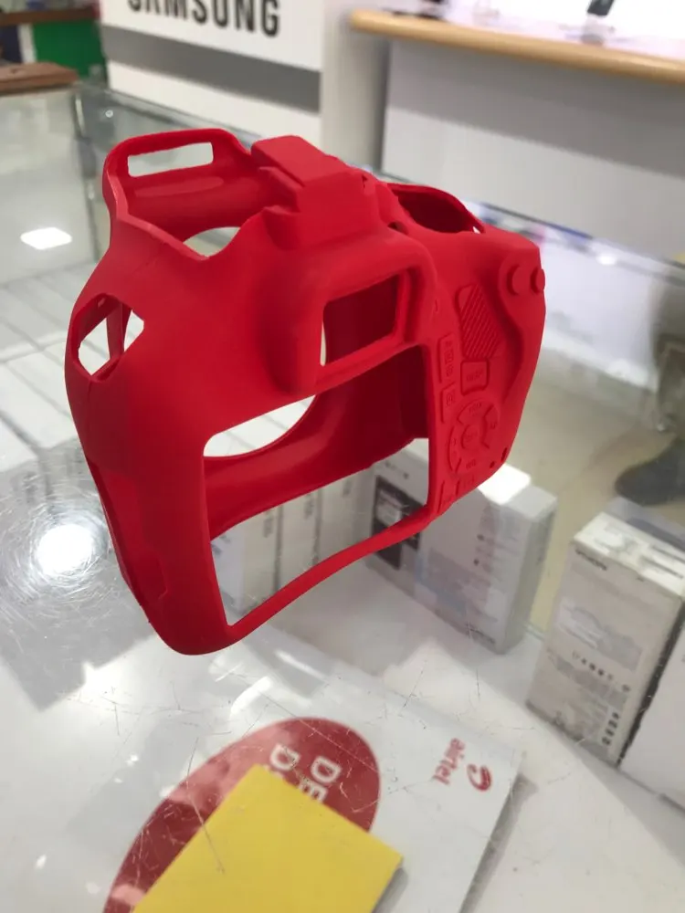Силиконовая кожа брони чехол DSLR Камера тела крышка протектор видео сумка для Canon 5DSR 5D3 6D 5D4 800D 80D 1300D 650D 700D 6D2