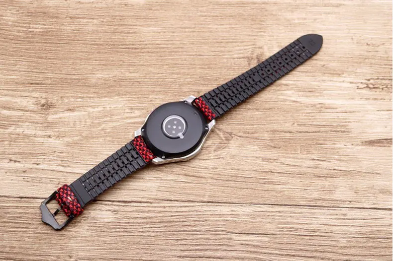 22 мм Универсальный браслет для samsung Galaxy Watch 46 мм/gear S3 Classic/S3 Frontier huawei watch gt ремешок силиконовый браслет