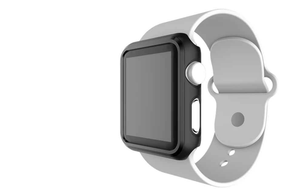 Чехол URVOI для apple watch series 3 только чехол ПК тонкий защитный iWatch классический дизайн