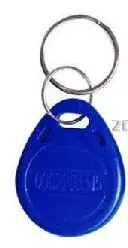 Blue Bigset Скидка 100 шт./125 кГц RFID Близость ID карты Жетоны брелок для контроля доступа посещаемость времени/10 лазерный код - Цвет: Blue