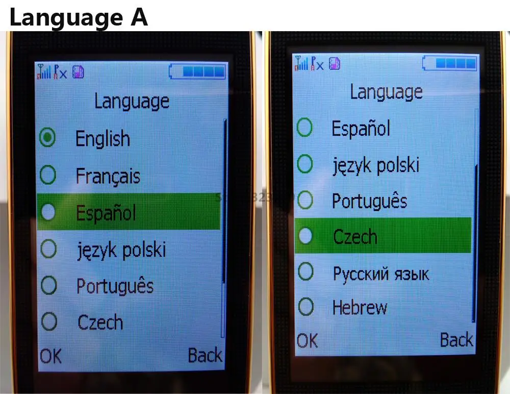 Оригинальный большой Ключ Старший телефон С Сенсорным Экраном GSM старик