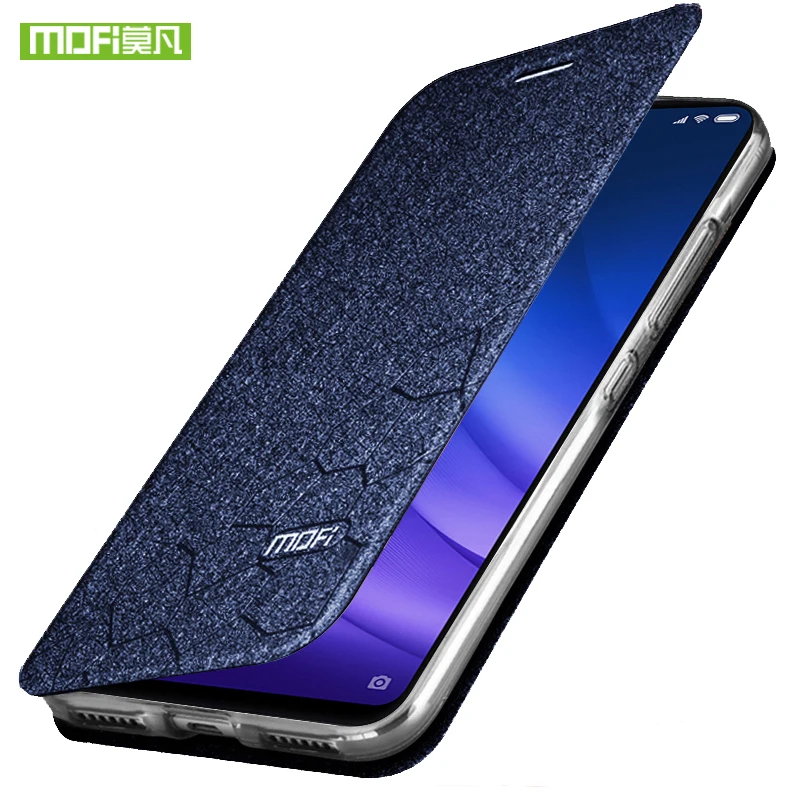 Для xiaomi 8 lite чехол для mi силиконовый роскошный флип кожаный Оригинальный MOFi 6 26 TPU