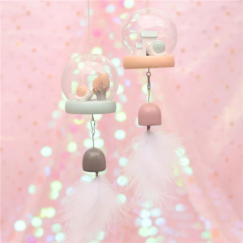 

Faroot Spirit Snail Time Windbell Girls Festival Gift Room Small Creative Decoration