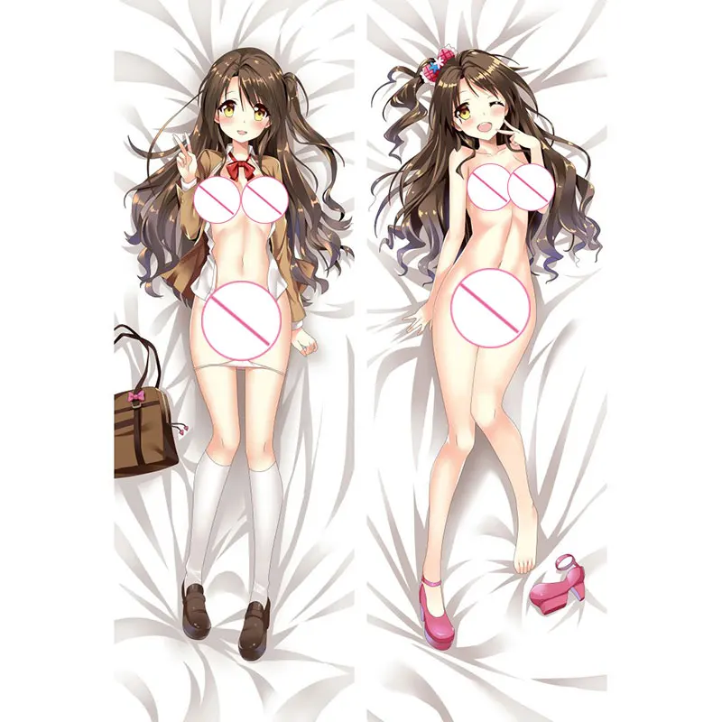 Двусторонний принт молния на заказ полиэстер наволочка аниме Подушка «Dakimakura» чехол - Цвет: Type C