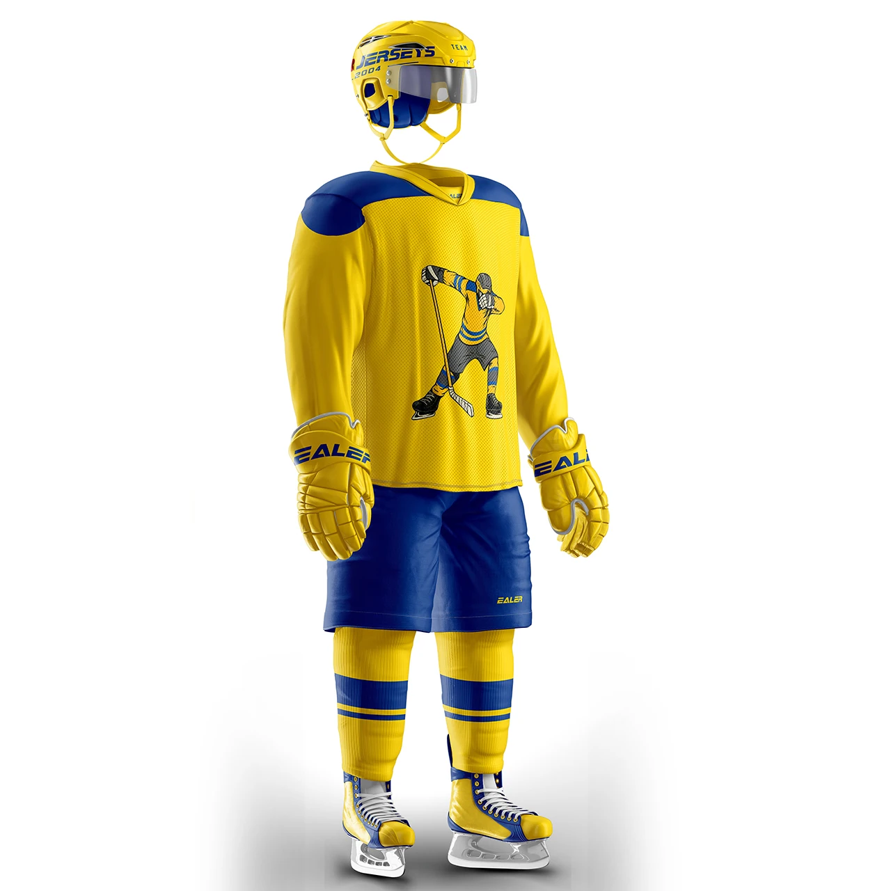 

EALER a set suit cheap high quality ice hockey jerseys for Training or Game Spot H6100-21