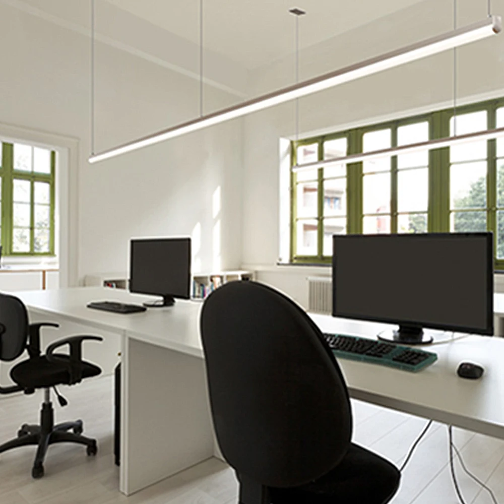 Алюминиевый профиль тонкий 1 м с молочным диффузным покрытием или прозрачным 30 (30