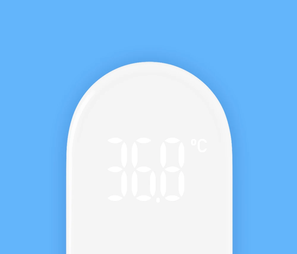Термометр Xiaomi Mijia iHealth, Точный Цифровой Инфракрасный клинический термометр, измерительный светодиодный дисплей