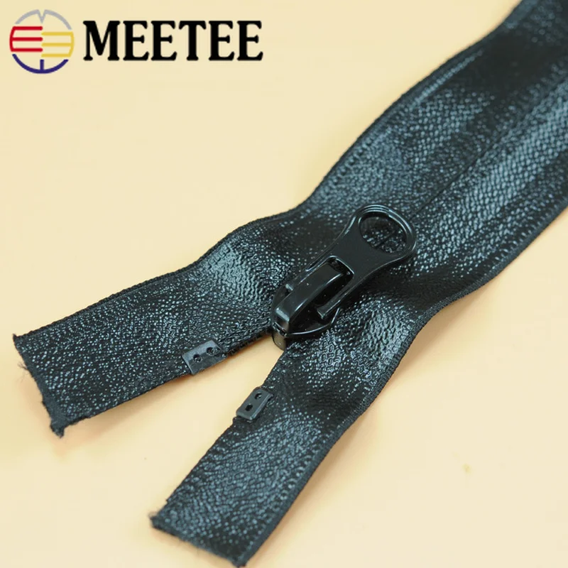 Meetee 2 шт. 60 см 5 # нейлоновая катушка открытый конец водонепроницаемый молния