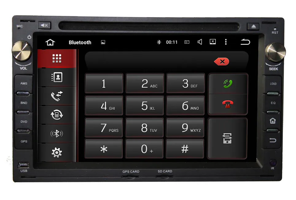 7 &quotавтомобильный DVD на основе Android с GPS WIFI аудио Радио стерео мультимедиа для VW