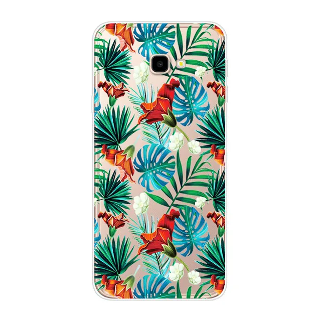 32 B для samsung J4 Plus чехол 6,0 ''силиконовый чехол с принтом для samsung Galaxy J4 Plus чехол J4Plus J415 J 4 4J Мягкий ТПУ - Цвет: 32