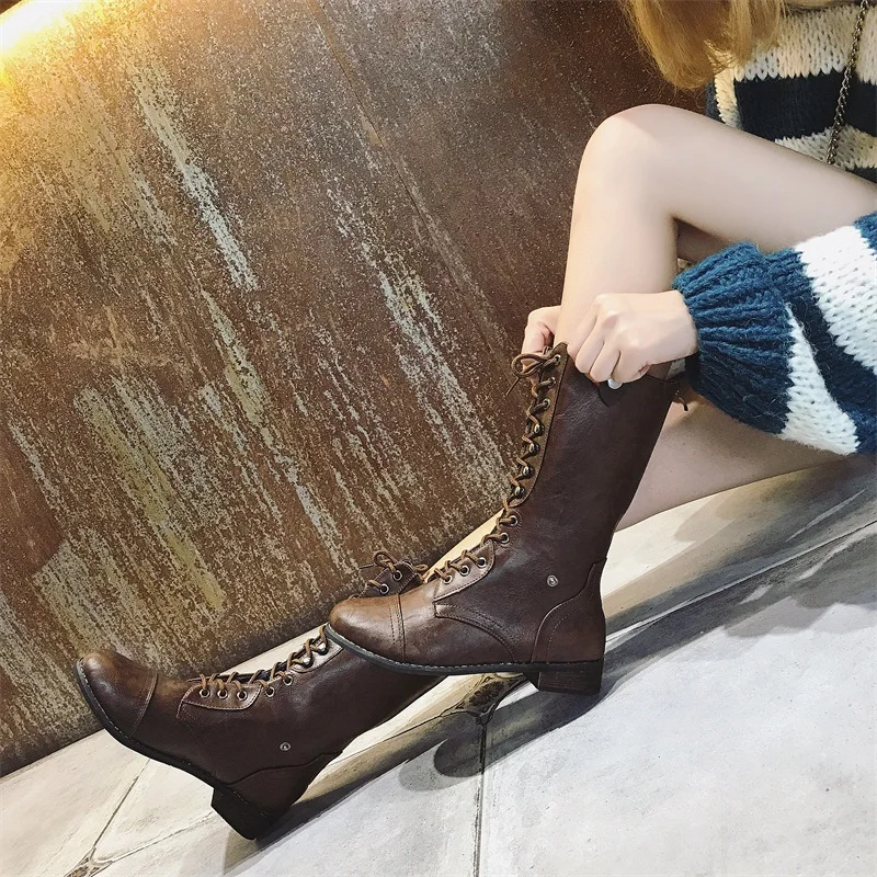 Женские ботинки коллекция 2018 года в британском стиле сезон осень зима