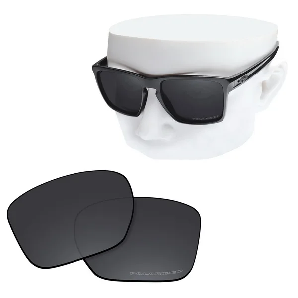 Black Dark Grey OOWLIT Анти-Царапины Сменные линзы для-солнцезащитные очки Oakley Щепка XL OO9341 травления поляризованных солнцезащитных очков - Цвет линз: Black Dark Grey
