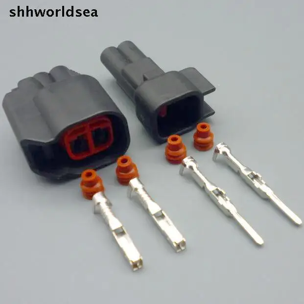 Shhworldsea 2PIN Way ev6 ev14 USCAR топливный инжектор разъемы Pigtail автомобильный