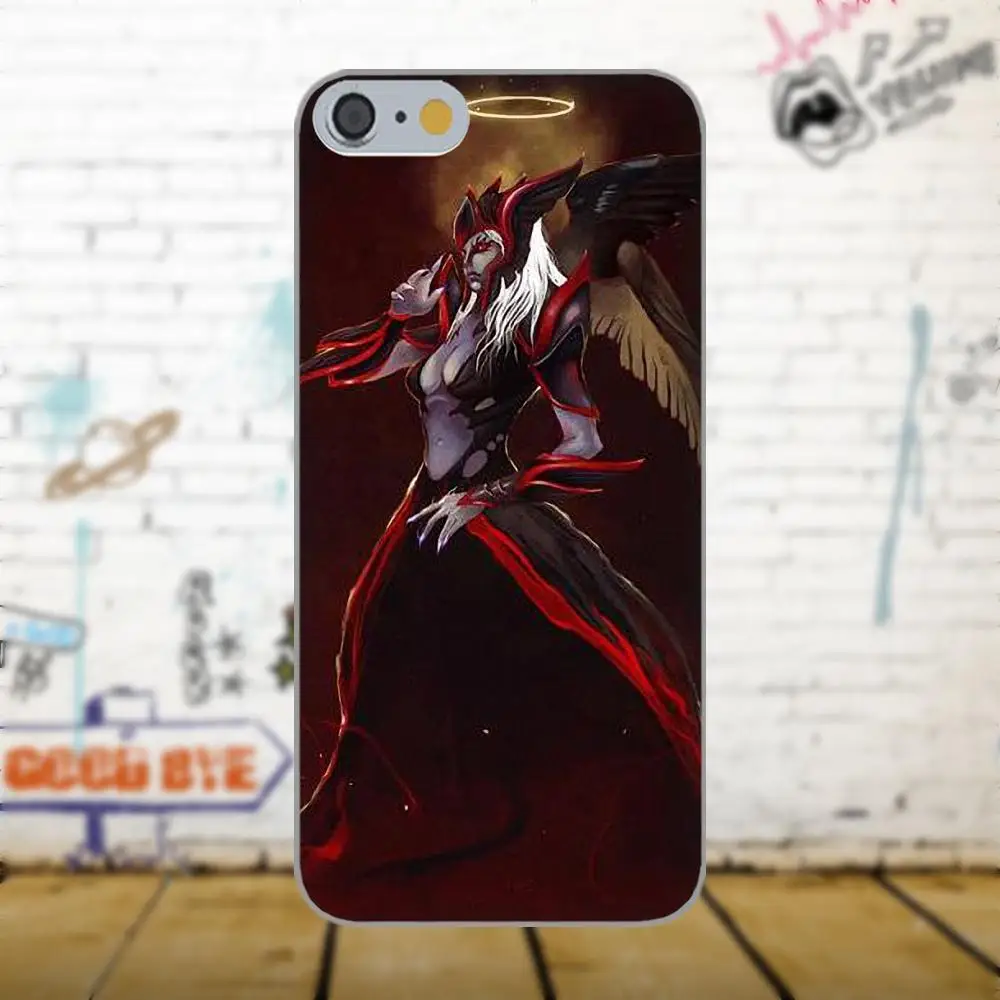 Dota 2 Vs чехол из ТПУ с изображением мстительного духа для Apple iPhone X 4 4S 5 5C 5S SE 6 6S 7 8 Plus LG