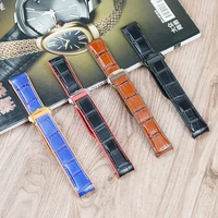 mens watch accessories for omega watch ocean universe 9900 hippocampus 8900 strap waterproof leather strap