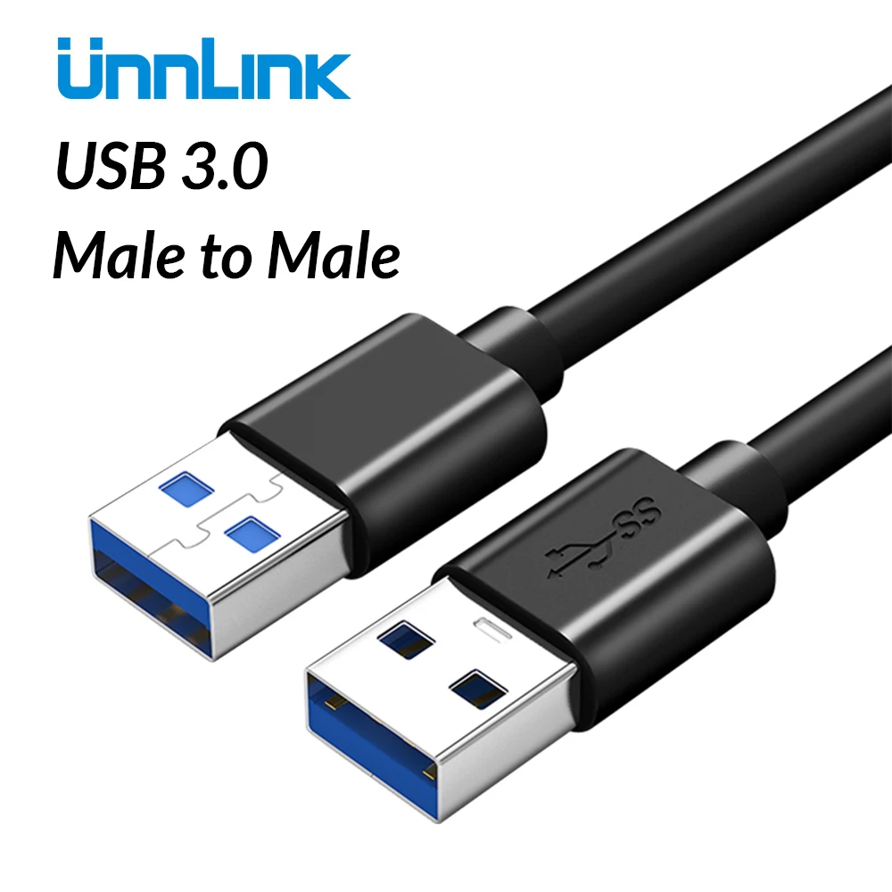 Кабель Unnlink USB Type A Папа папа 3 0 2 двухсторонний кабель для радиатора жесткого диска